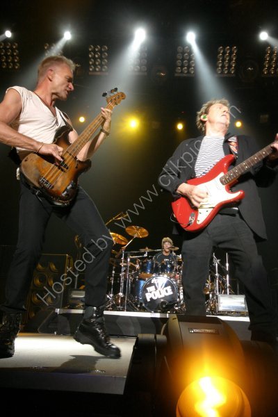 Police in concert at the NIA in Birmingham.